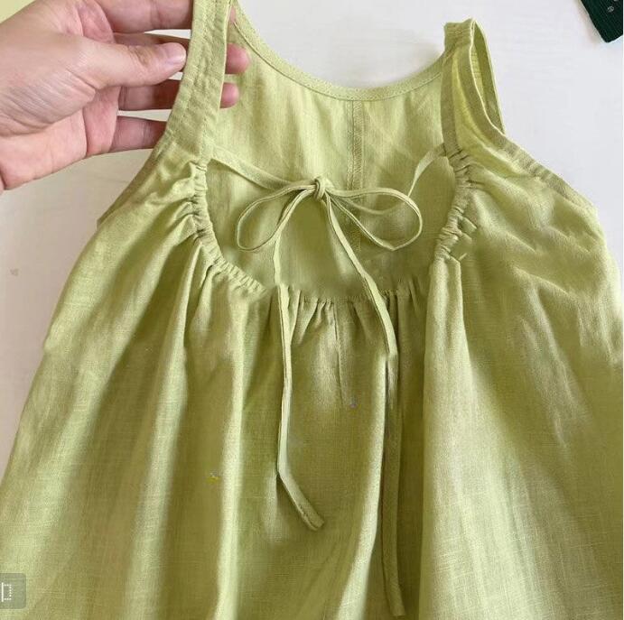 Robe de veste de mode estivale à finition douce pour les filles