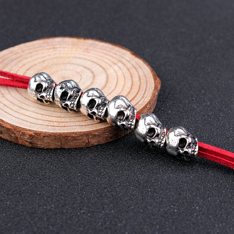 European And American Hot-seller Skull Hair Accessories Velvet Rope DIY Accessories Cheveux