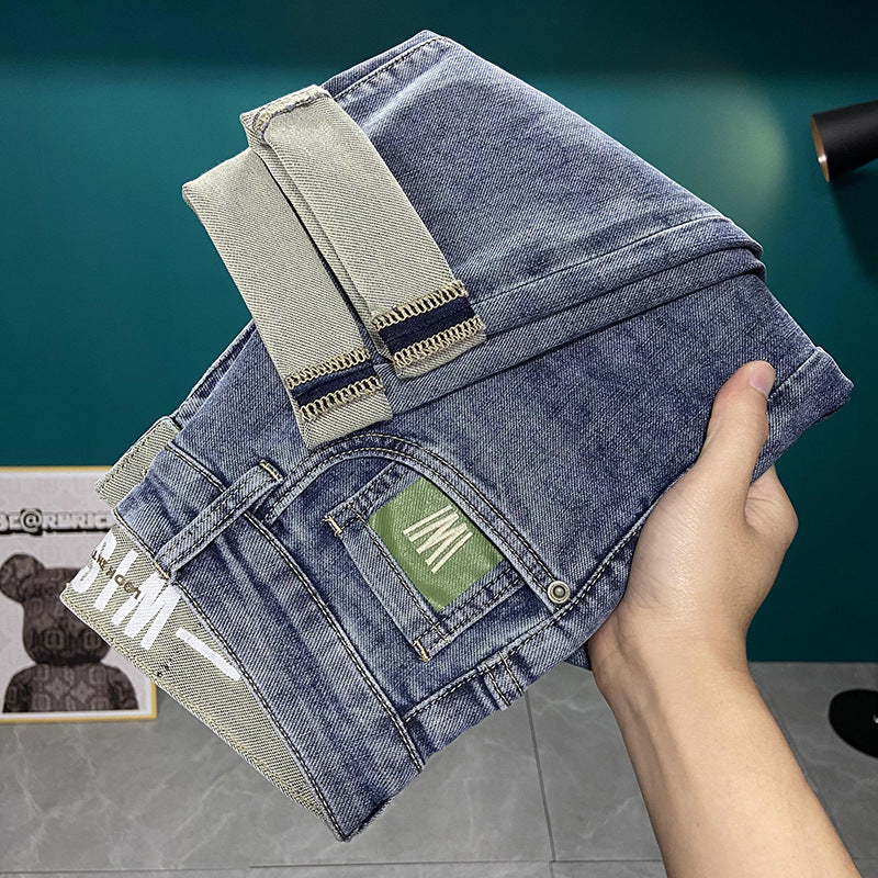 Lettre imprimée Jeans pour hommes