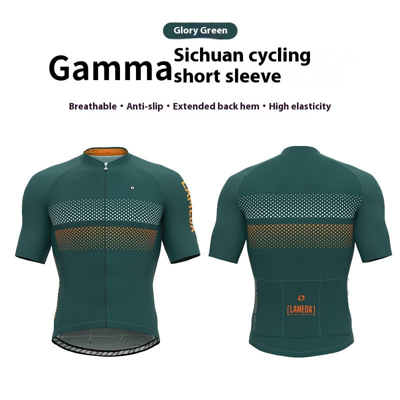 Vêtements de vélo à manches courtes Top Mountain Highway Vehicle Bicycle Breathable Sports