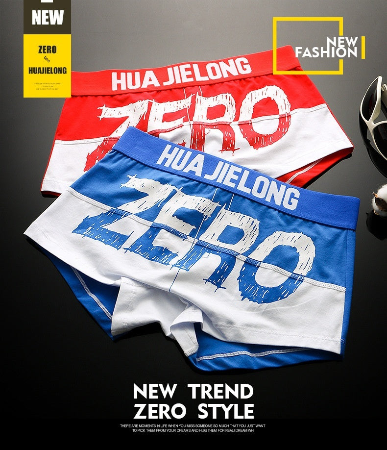 Sous-vêtements Style Cotton Boxers Mid-low Waist Filthy Man Boxer Short homme Grossiste