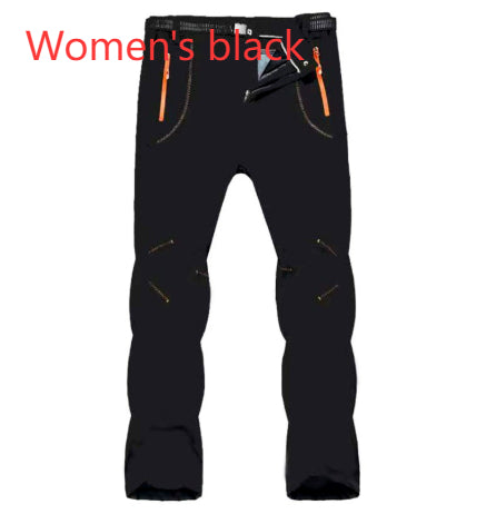Pantalon de randonnée rembourré en polaire chaud et respirant