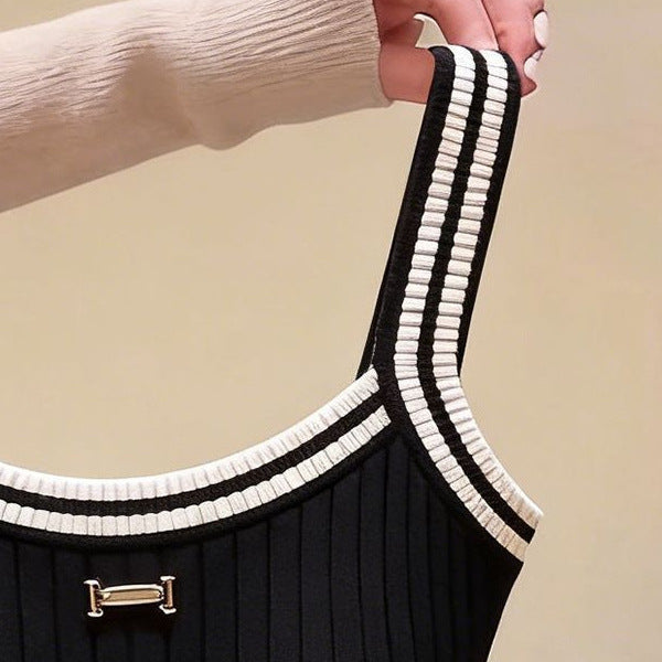 Camisole de base intérieure tricotée pour femmes