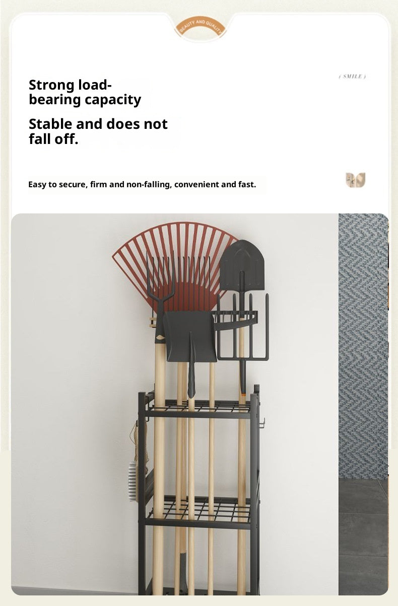 Cart Gardening Tool Rangement Rack