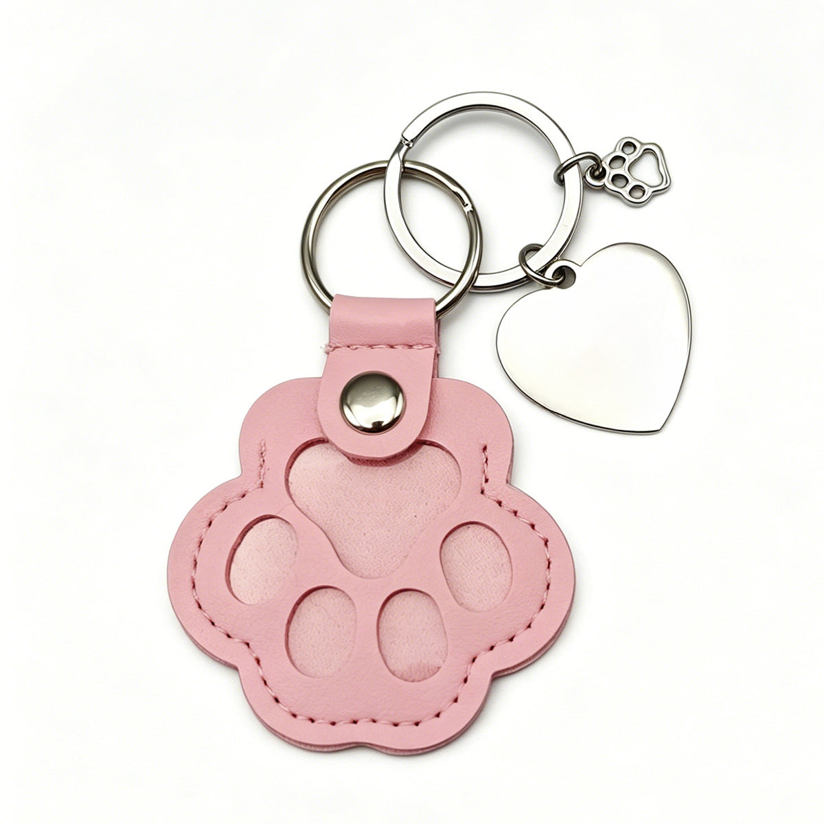 Pendentif de porte-clés photo d'animal sculpté