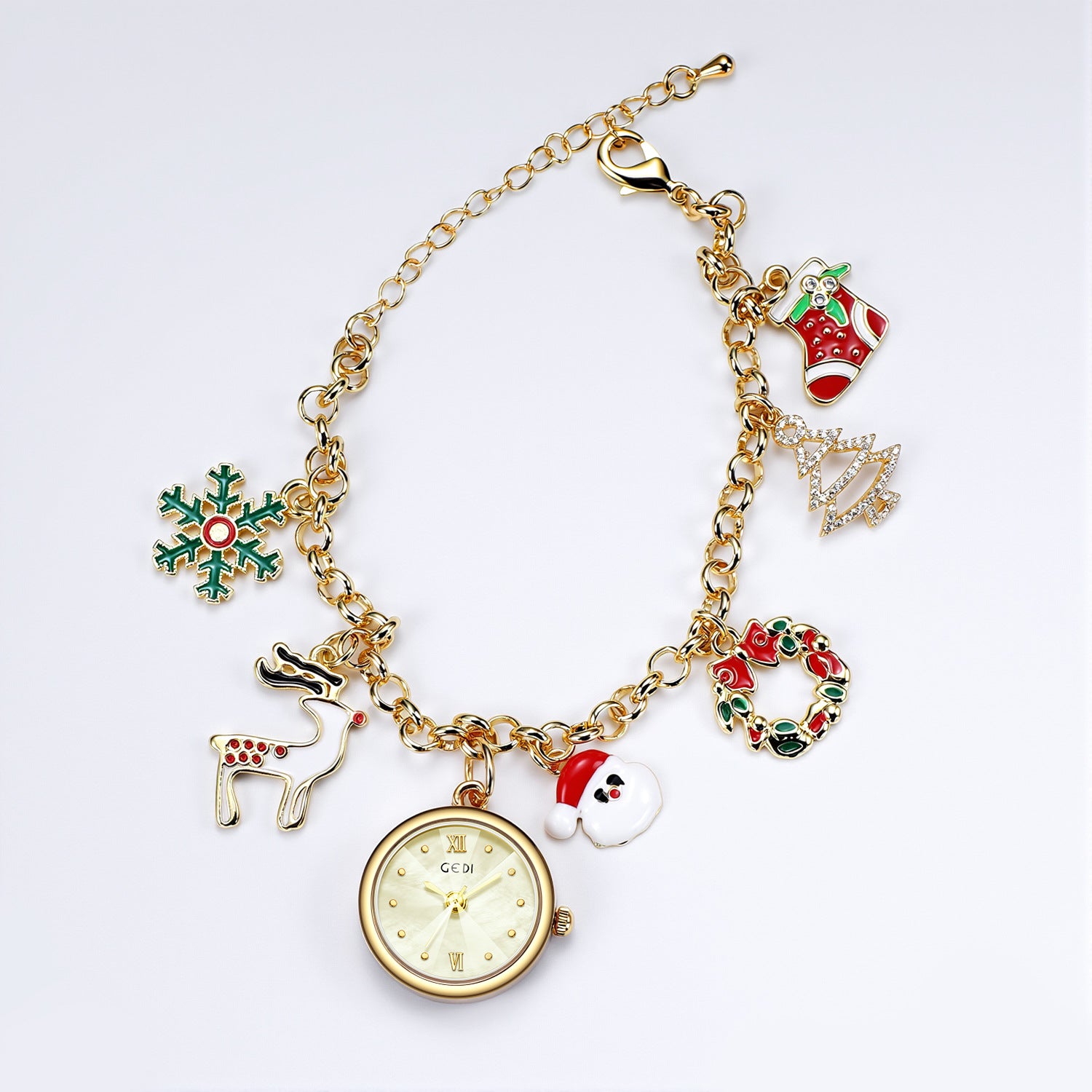 Bracelet de Noël Quartz montre pour les femmes