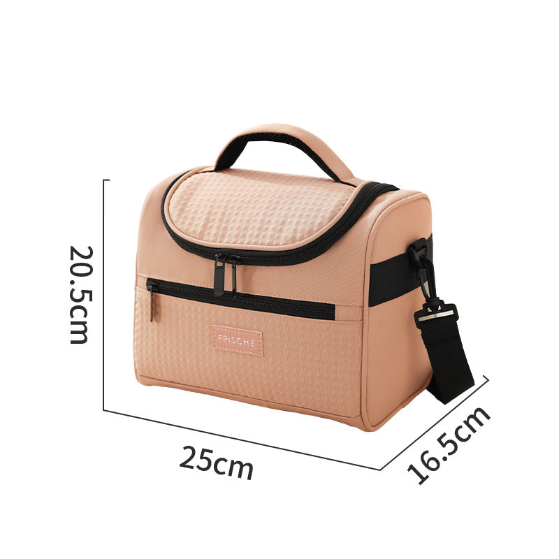 Travailleurs de bureau Large-Capacity Isolated Sac à lunch avec bandoulière