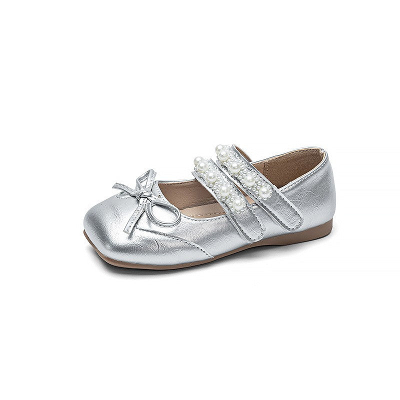 Printemps été filles chaussures en cuir
