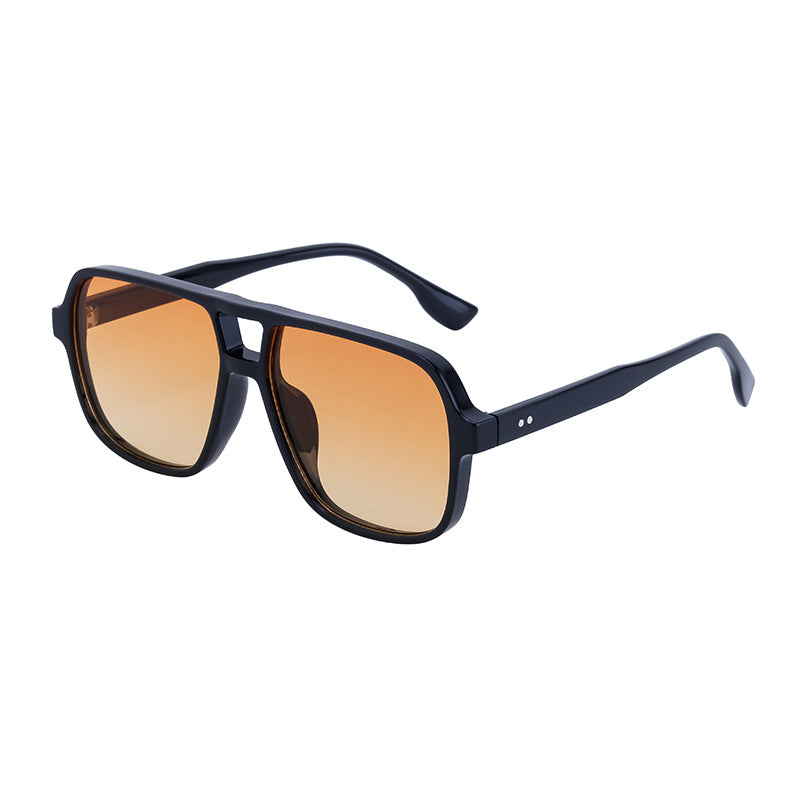 Lunettes de soleil Retro Double-Beam pour hommes