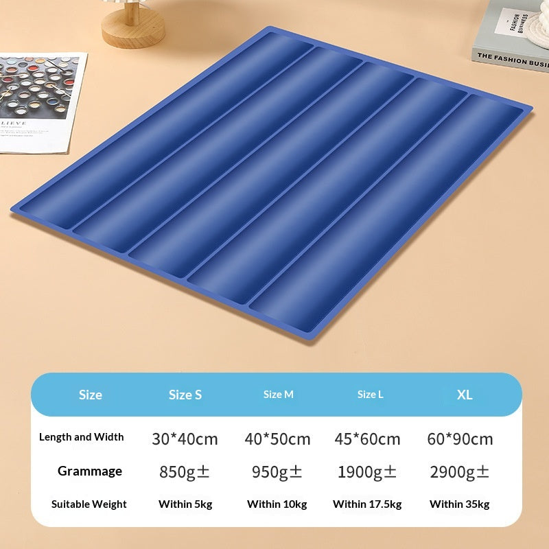 Coussin de gel de glace de refroidissement de chien