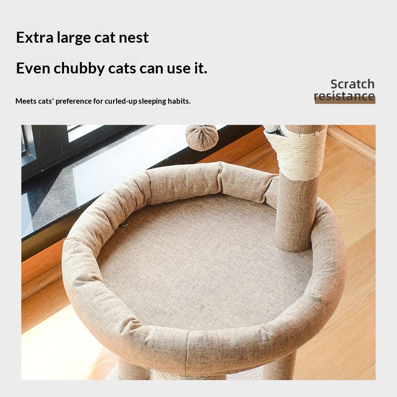 Arbre de chat sisal tout-en-un qui n'enlève pas