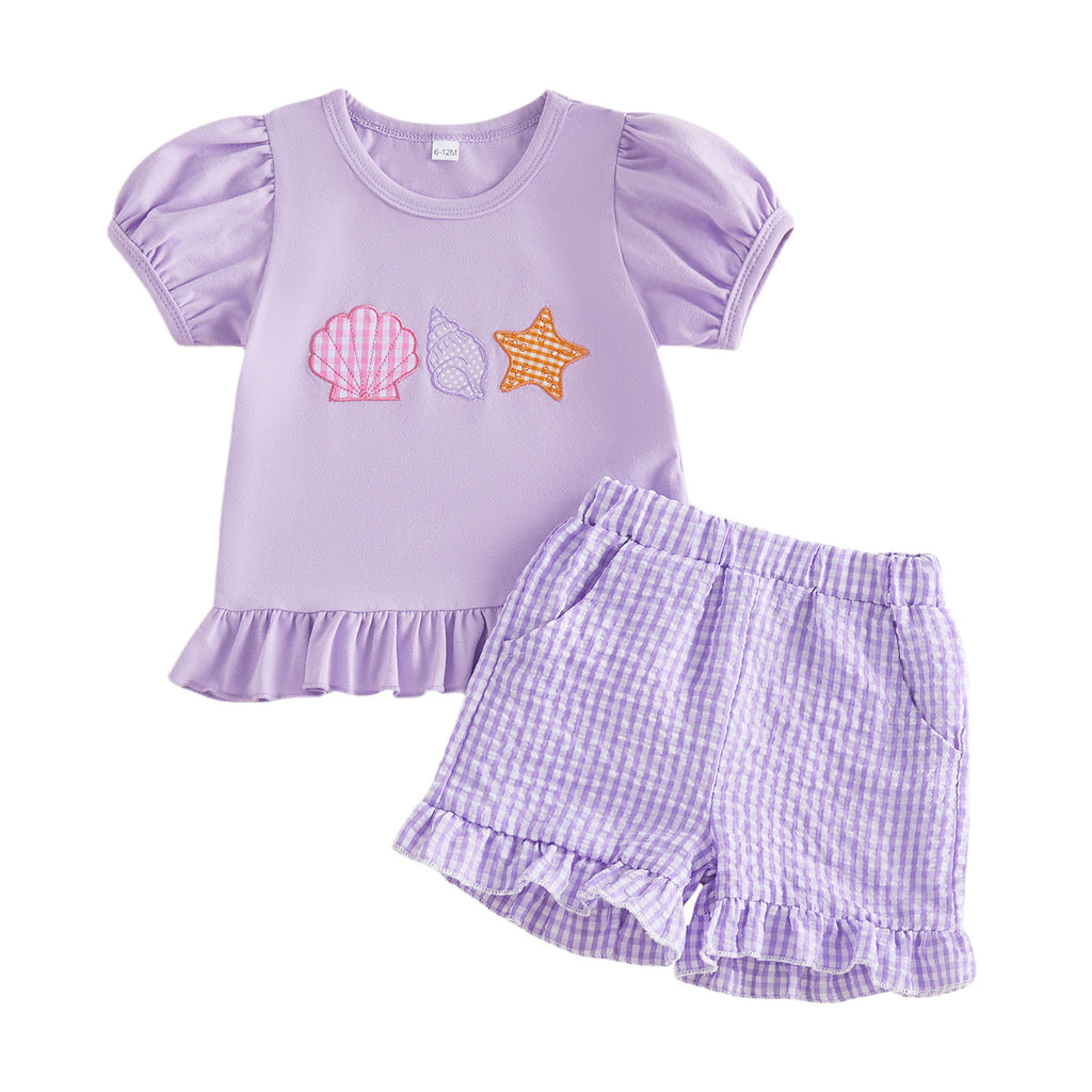 Jeu de shorts à deux mailles en tissu élastiqué plaqué