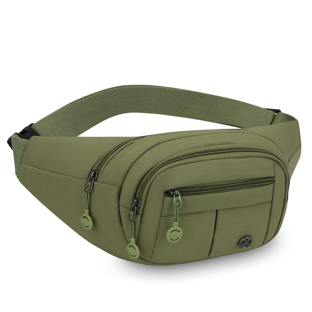 Simple Crossbody Bag Forest Series Polytile Leisure Nylon Sac à épaule Sports de plein air Mob