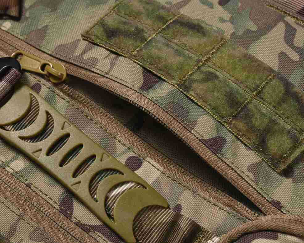 Tactical Dog Vest Medium to Large Dogs Quick Release Coffret Strap 3 pièces Set