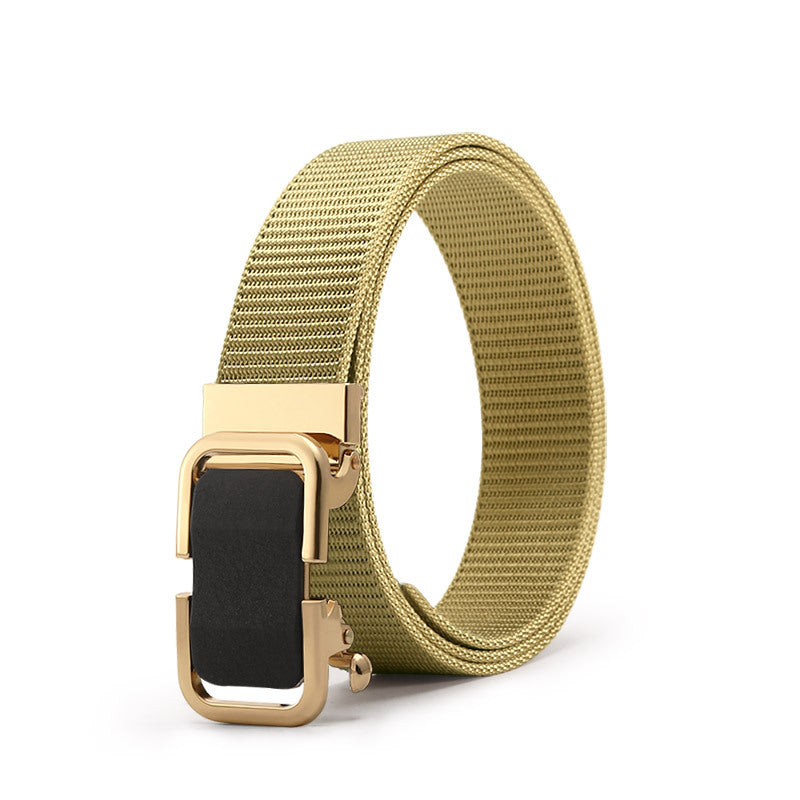 Ceinture pour homme en nylon sans dents