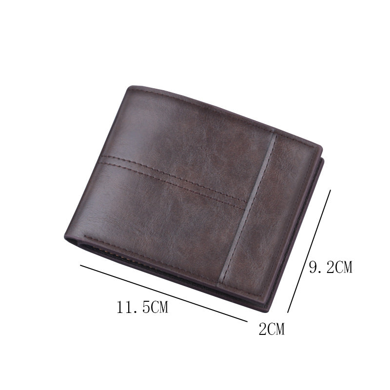 Portefeuille court homme Clip Multi Fonctionnel Zero Wallet