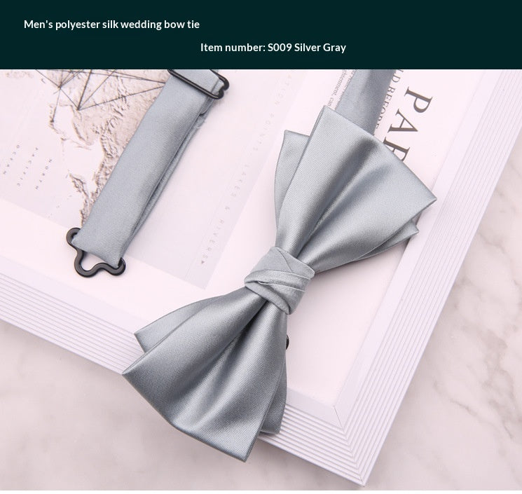 Hommes Polyester mariage Bow Tie