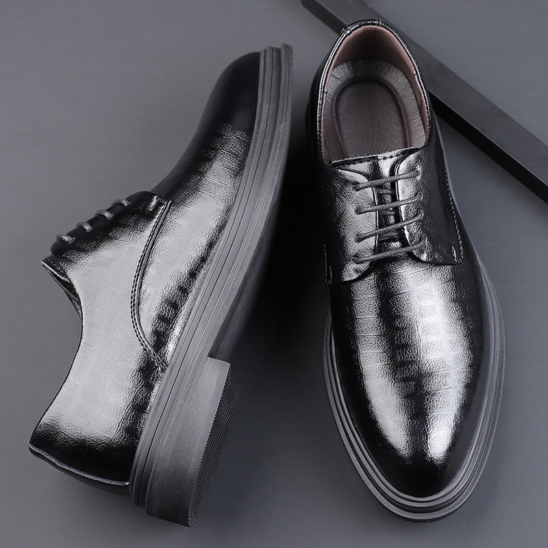 Men's Pointed-toe Business Leather Shoes