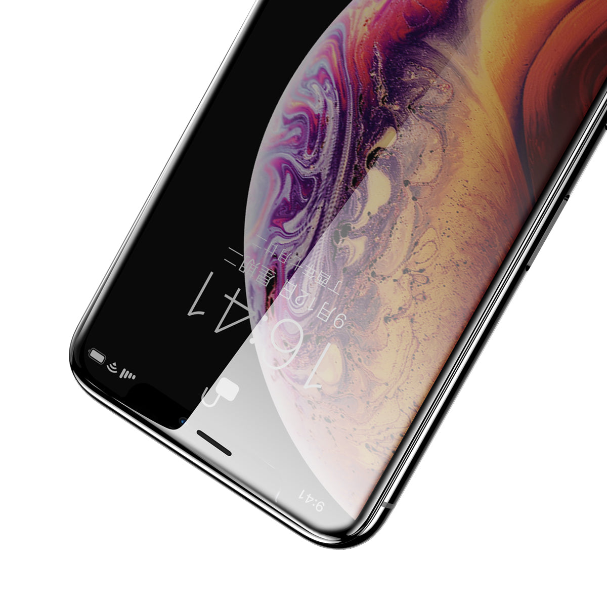 0.23mm Unbroken Edge Full Screen Curved Privacy Film trempé pour IP XR 11 6.1 En pouces