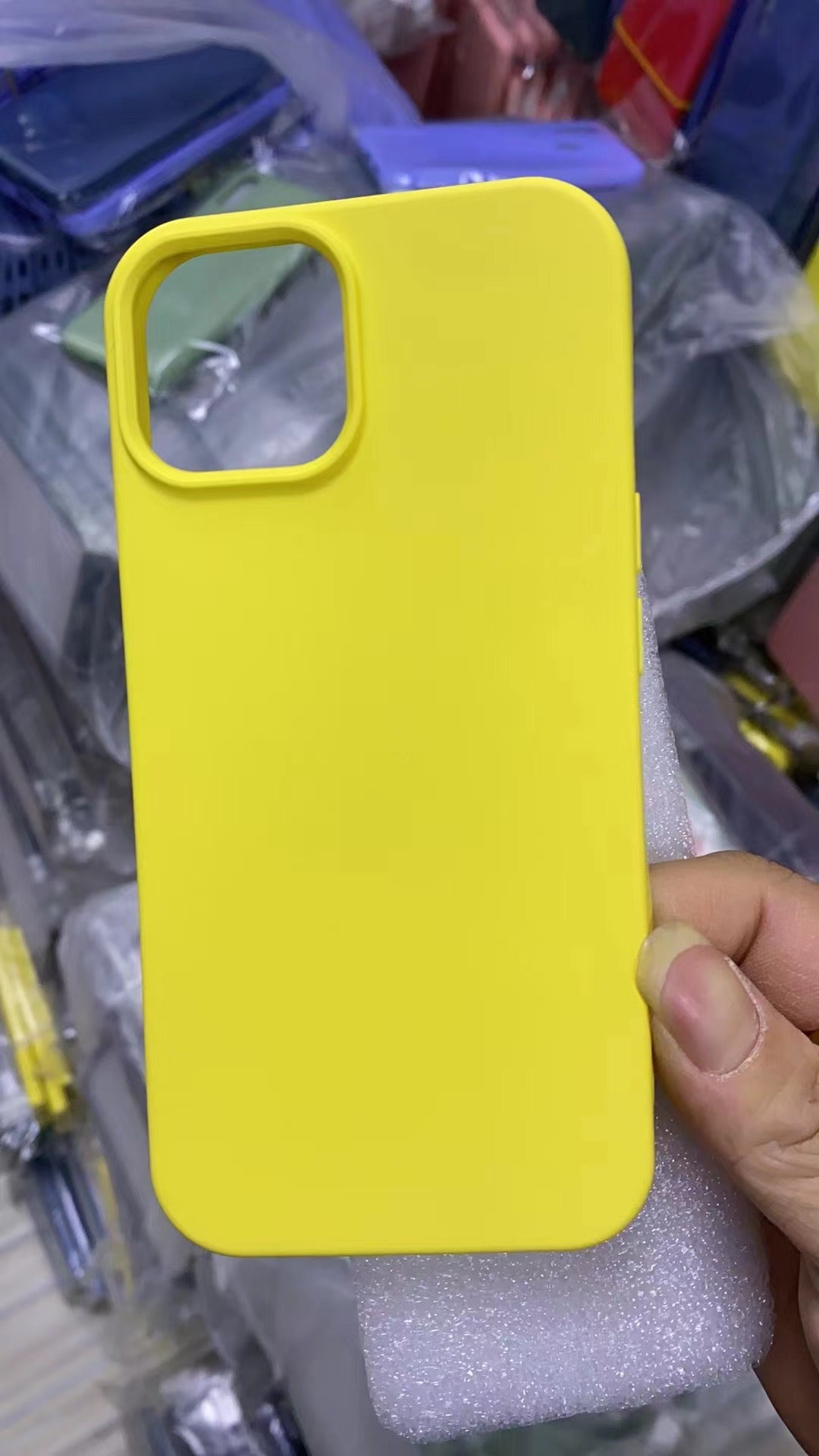 Boîtier de protection pour téléphone en silicone