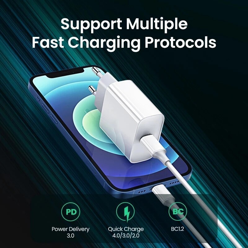 20W Mobile PD Chargeur Type-c Interface