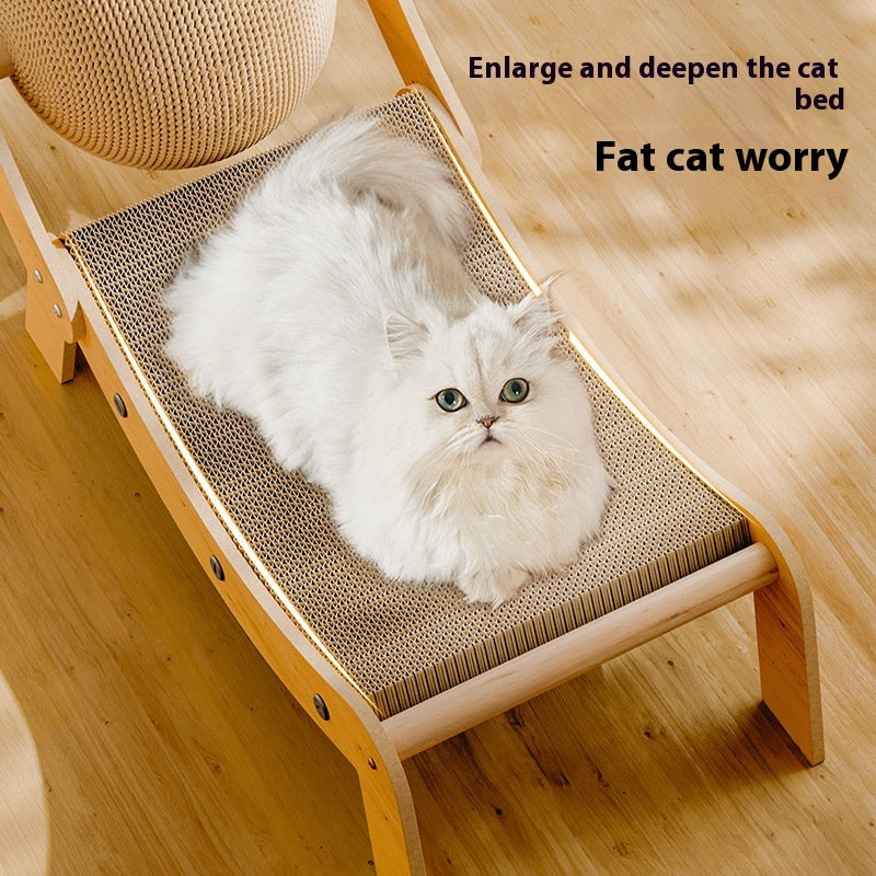 Jouet de planche à égratignure chat inclinateur animal