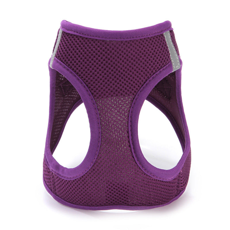 Pull de chat Rope Vest-style Slip chiens et chats Rope Pet sortie Mesh Cat laisse