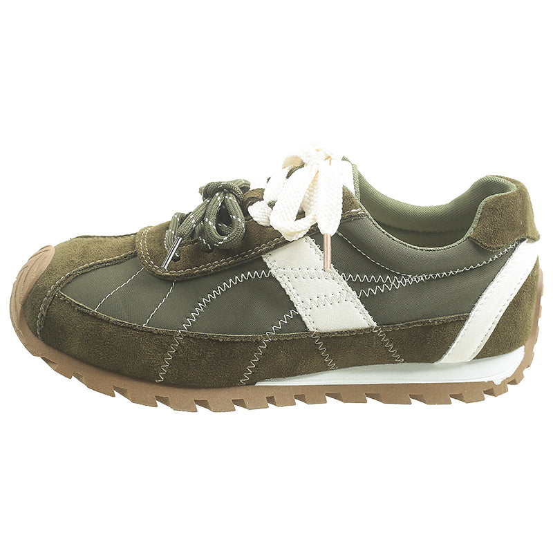 Femmes Allemand Chaussures d'entraînement Arrivée Automne mince Trendy Platform Retro Running Casual Spor