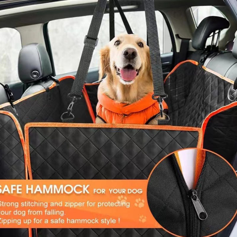 Oxford Cloth Car Pet Mat Siège arrière de voiture Anti-Dirty
