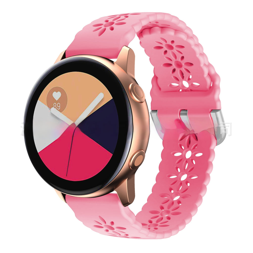 Bracelet d'horloge en silicone pour Plum Blossom
