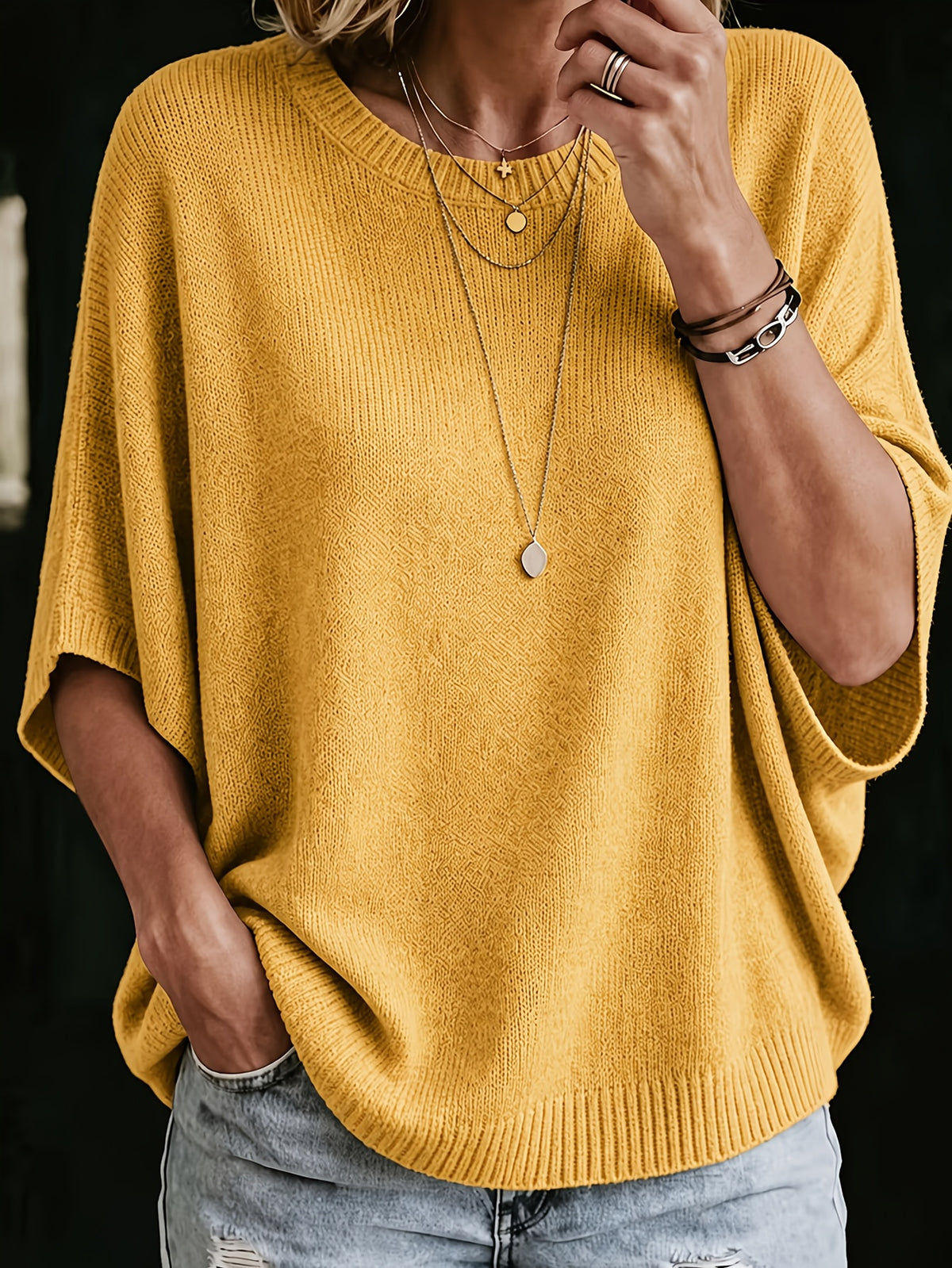 Polyester blouse