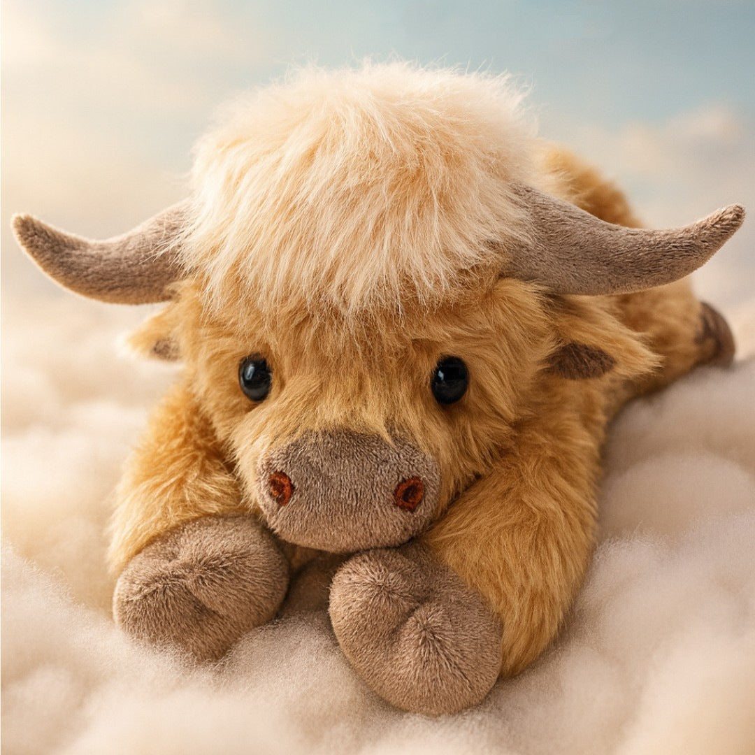 Jouet en peluche de vache Highland House Highland