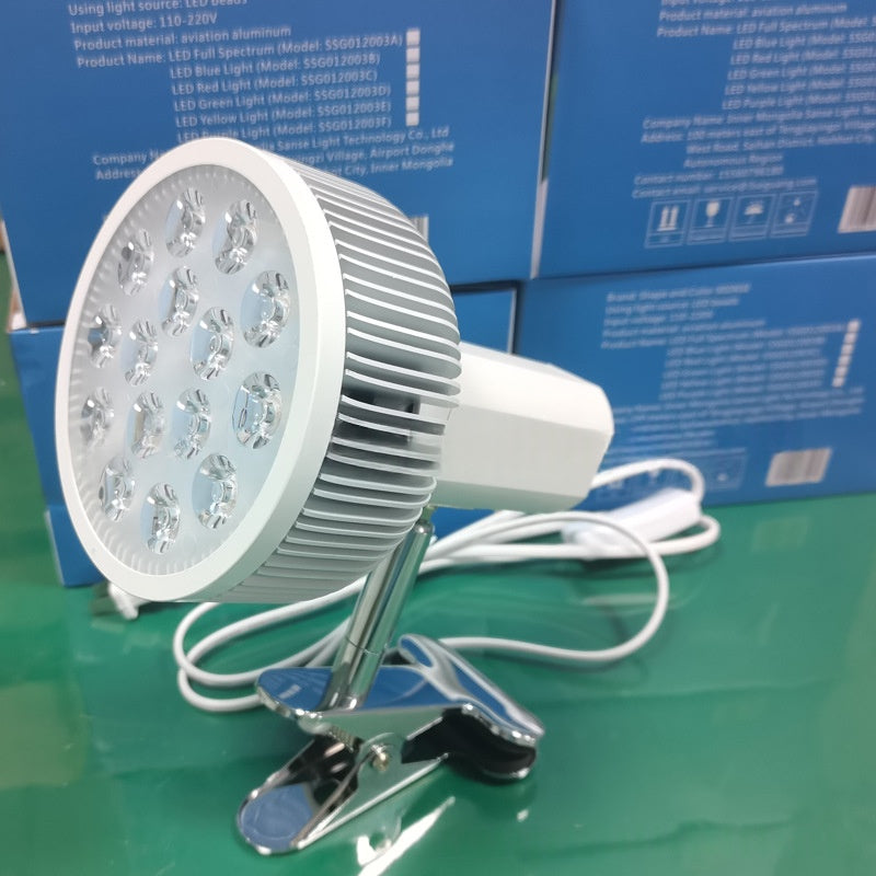 Lampe de remplissage LED jaune avec lumière bleue