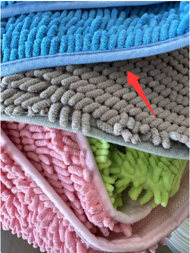 Tapis antidérapant en peluche de porc de Guinée