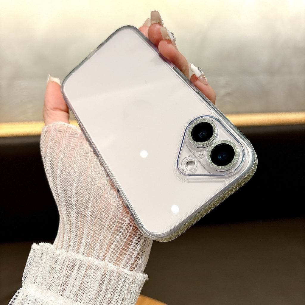 Couverture de protection en verre transparent pour boîtier téléphonique