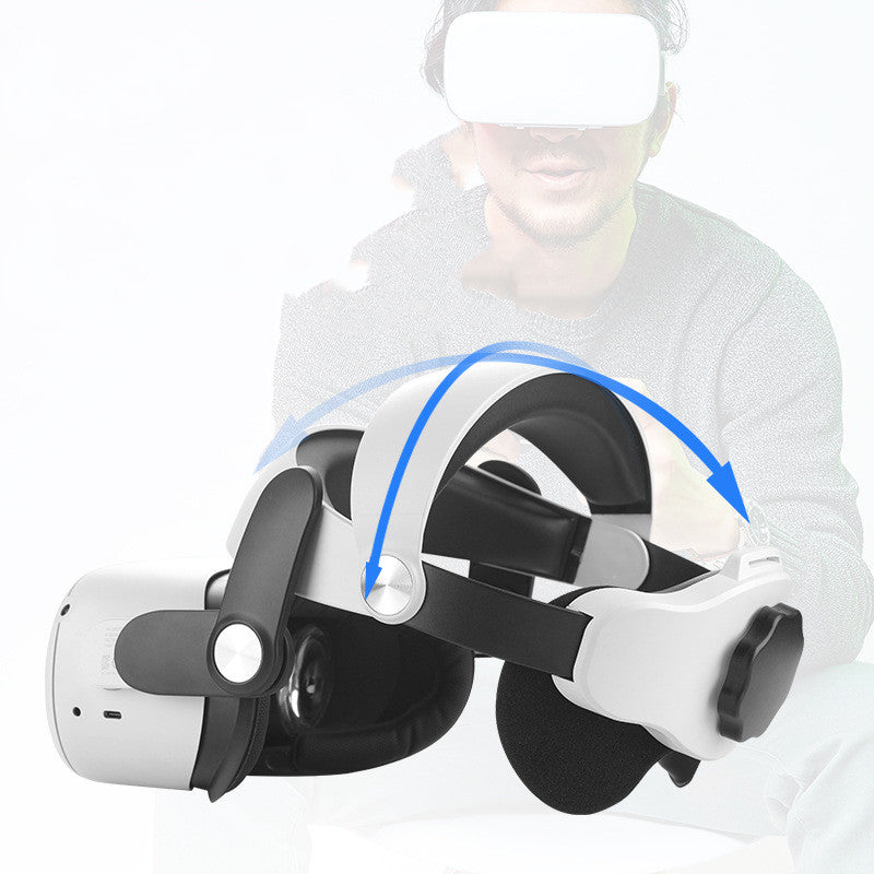 Le casque peut être remplacé par un casque réglable VR Accessories Elite Version