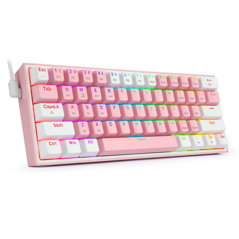 Clavier sans fil Bluetooth 61 Clé mécanique d'ordinateur