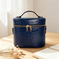 Crocodile-Imprimer Stylier grand-capacité sac cosmétique portable