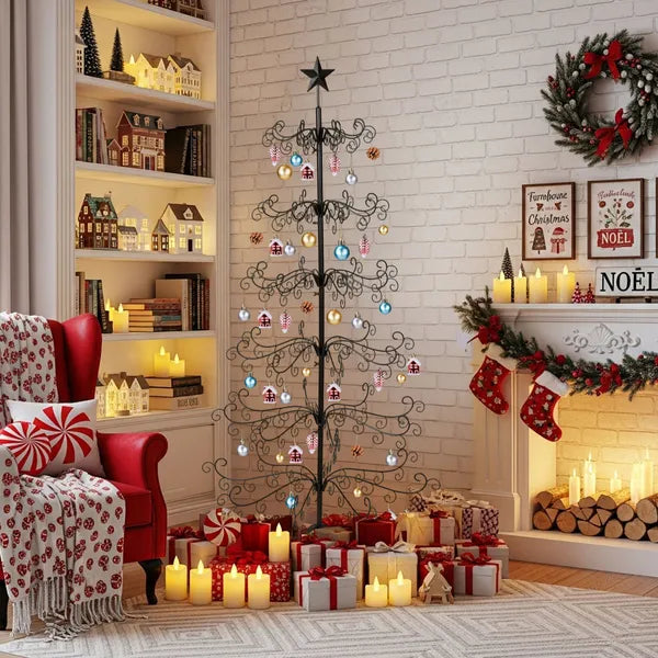 Arbre de Noël en fer brut 6ft