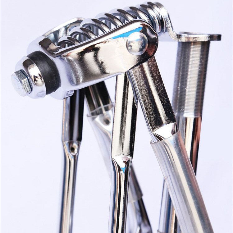 Tête de ressort de fourche avant coupant le VTT