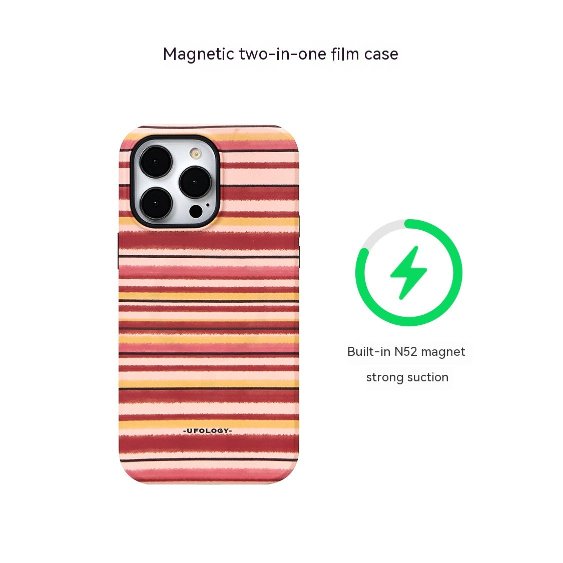 Porte-cas de téléphone magnétique Pack complet