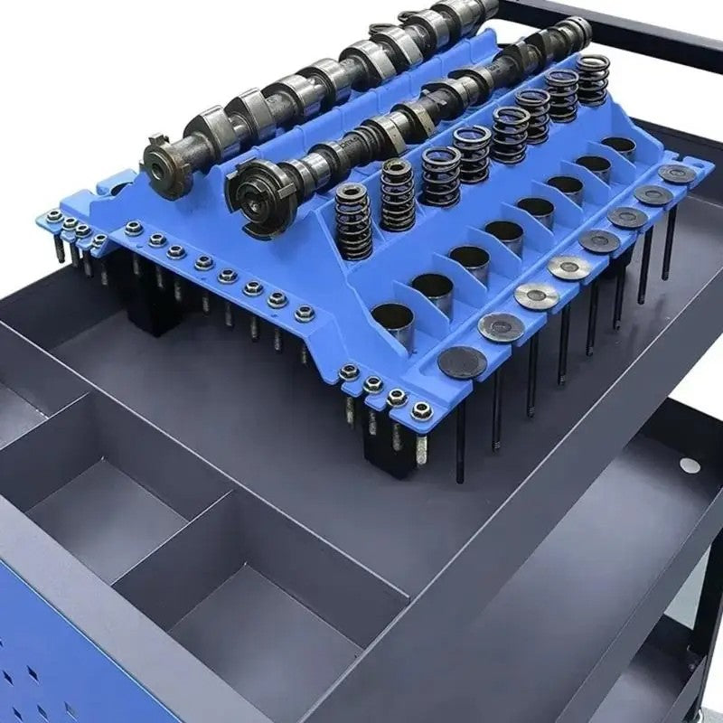 Moteur Cylinder Head Component Repairing Organizer Valves Standing Tools