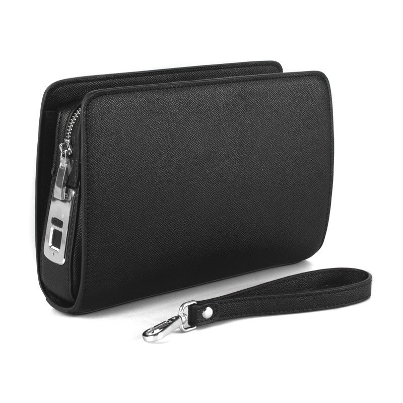 Men's Smart Fingerprint Synthetic Leather Bag