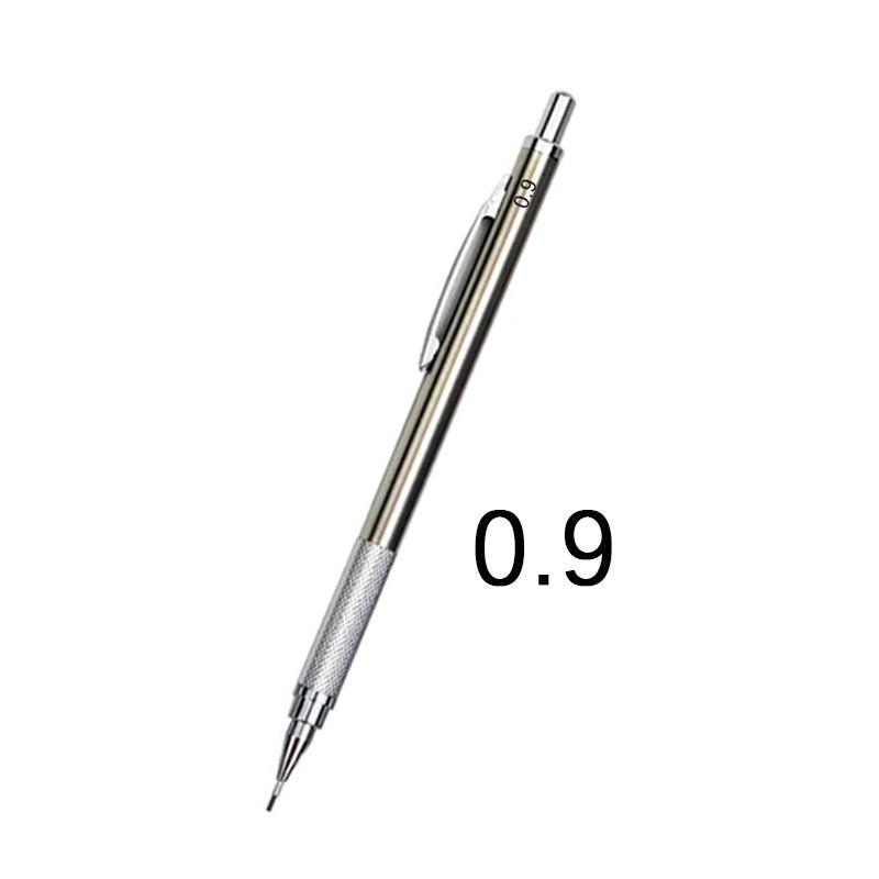 Mechanical action of a metal propelling pencil