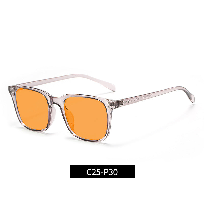 Changement de couleur 5025 Lunettes UV orange anti-bleu CR39