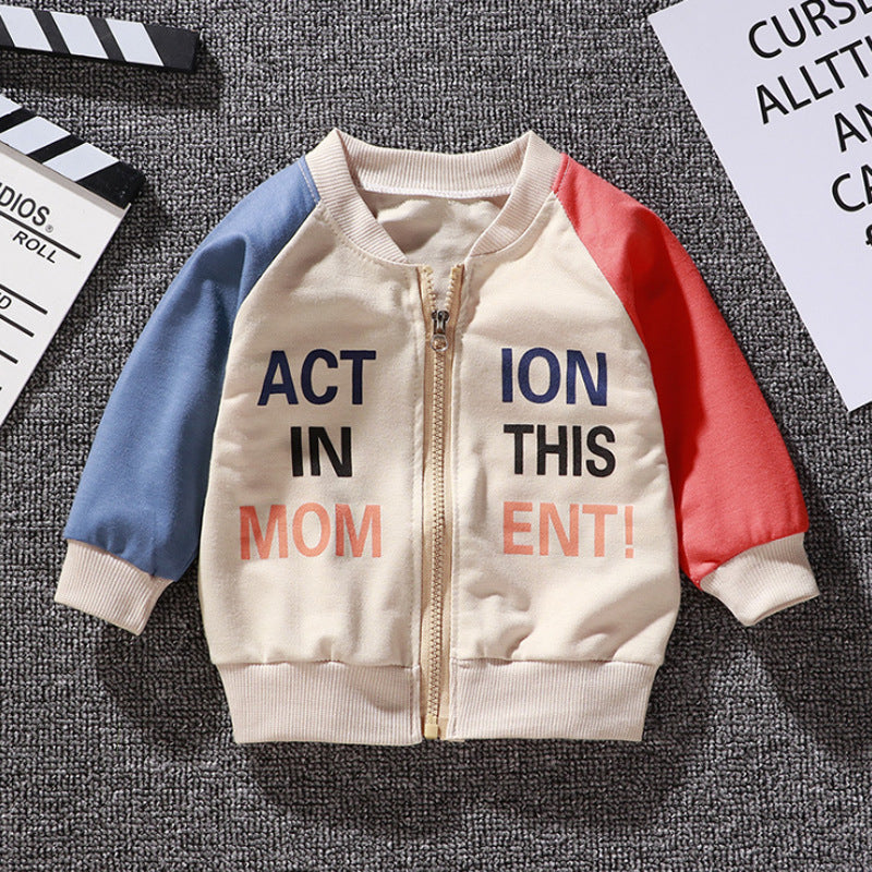 Veste de baseball coréenne Grizzly Bear pour enfants