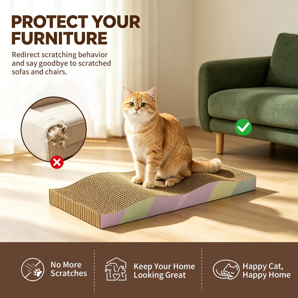 Cat Scratching Board 2-Pack