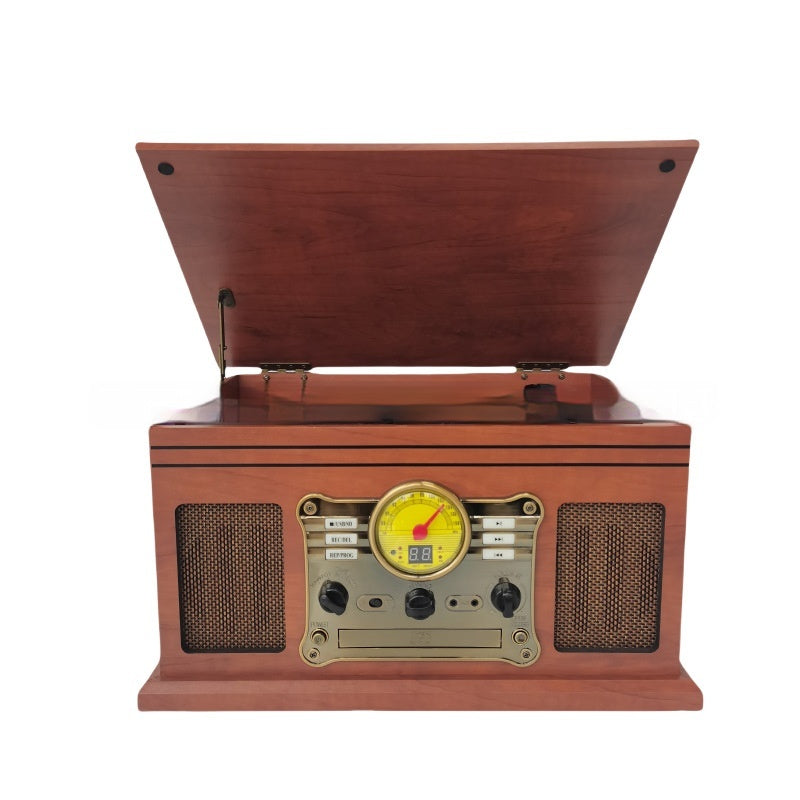 Accueil Minimalist Retro Vinyl Record Player