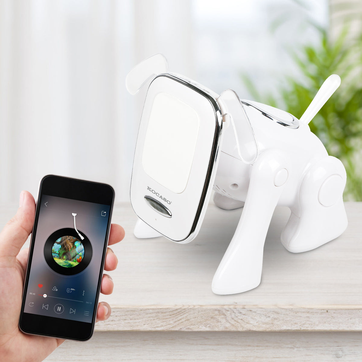 Puppy Dog Wireless Speaker Portable Mini Music Player Stereo Cute Animal Speaker with Buil