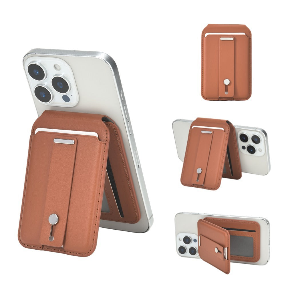 Phone case with a location chip to prevent card theft and loss